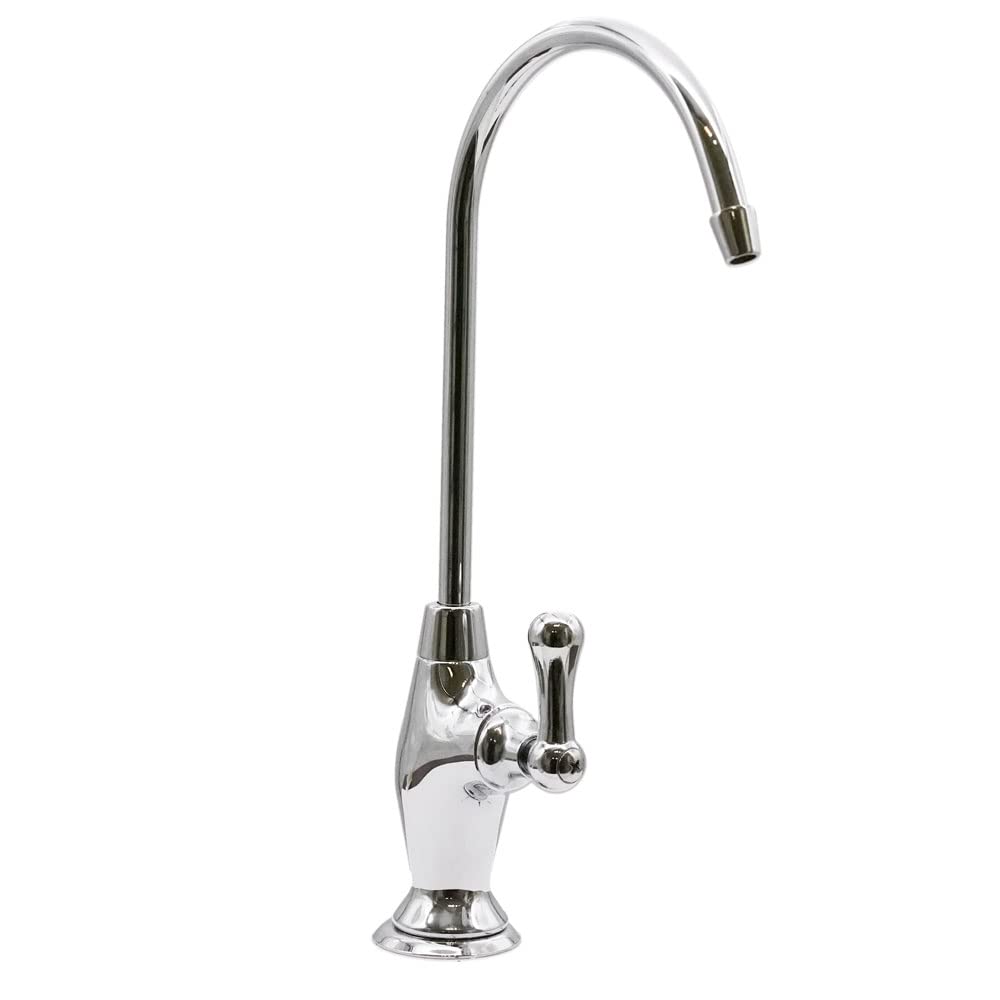 Westbrass D2033-Nl-26 10'' Classic 1-Lever Handle Cold Water Dispenser Faucet, Polished Chrome