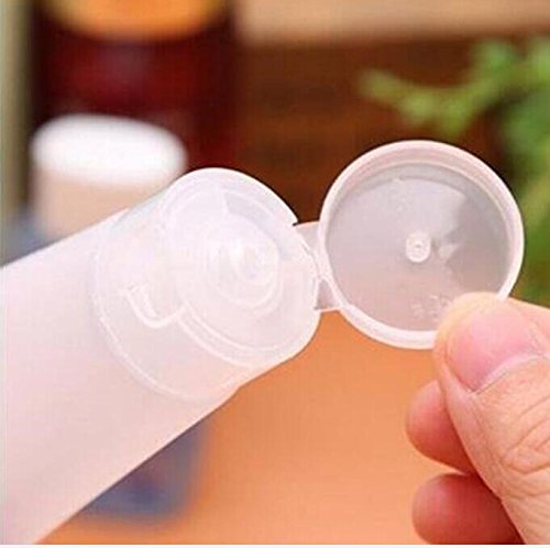 20Pcs 15Ml/0.51Oz Transparent Empty Refillable Plastic Soft Packing Tubes Bottle Container For Body Lotion Cosmetics Sample Sham