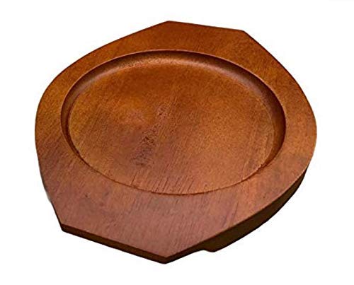 Sunrise Wood Underliner/Trivet For Cast Iron (Dark Brown)