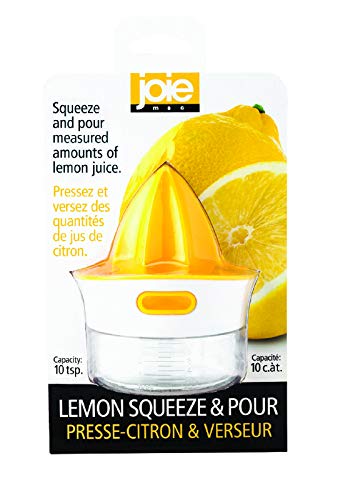 Joie Kitchen Gadgets Joie Squeeze And Pour Juicer Reamer, 10Tsp, Yellow