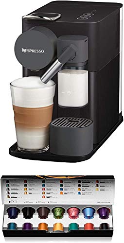 Nespresso By DeLonghi Lattissima One Original Espresso Machine With Milk Frother, Black, Coffee Pod Machine