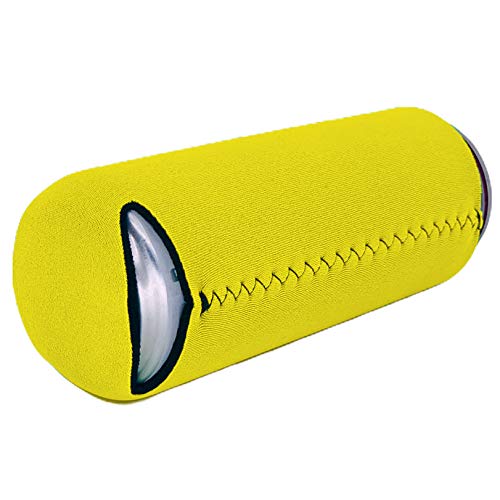 Blank Neoprene Slim Can Coolie (1, Yellow)