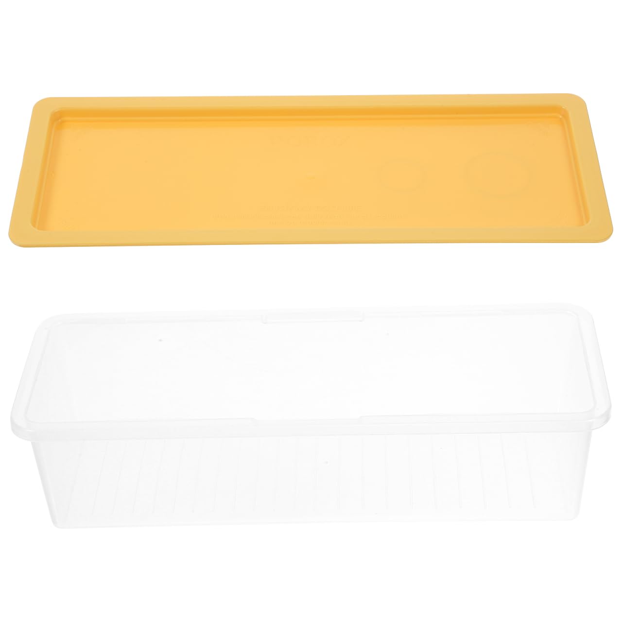 Zerodeko Airtight Noodle Storage Box for Pantry and Fridge Reusable Pasta Container with Lid Microwave Safe Spaghetti Organizer 