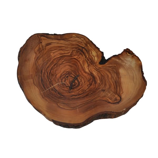 Naturally Med Olive Wood Rustic Trivet