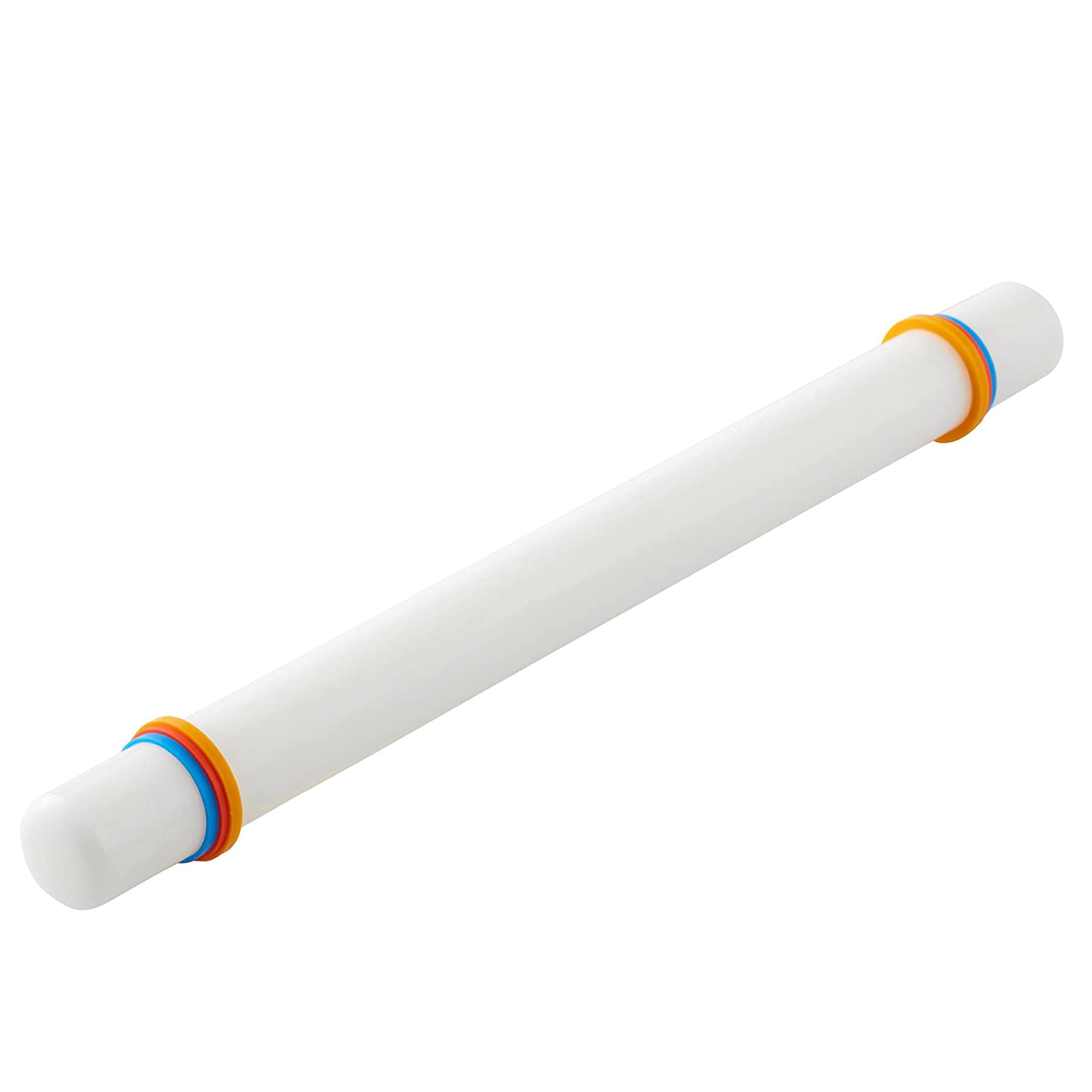 Wilton Large Fondant Rolling Pin With Guide Rings - Fondant Roller Ideal For Rolling Large Amounts Of Fondant On Tiered Cakes, 2