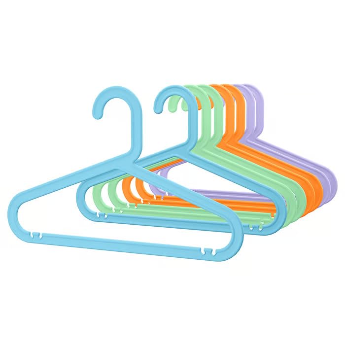 Ikea CoatHanger For ChildrenS Multicolor 8  Pack