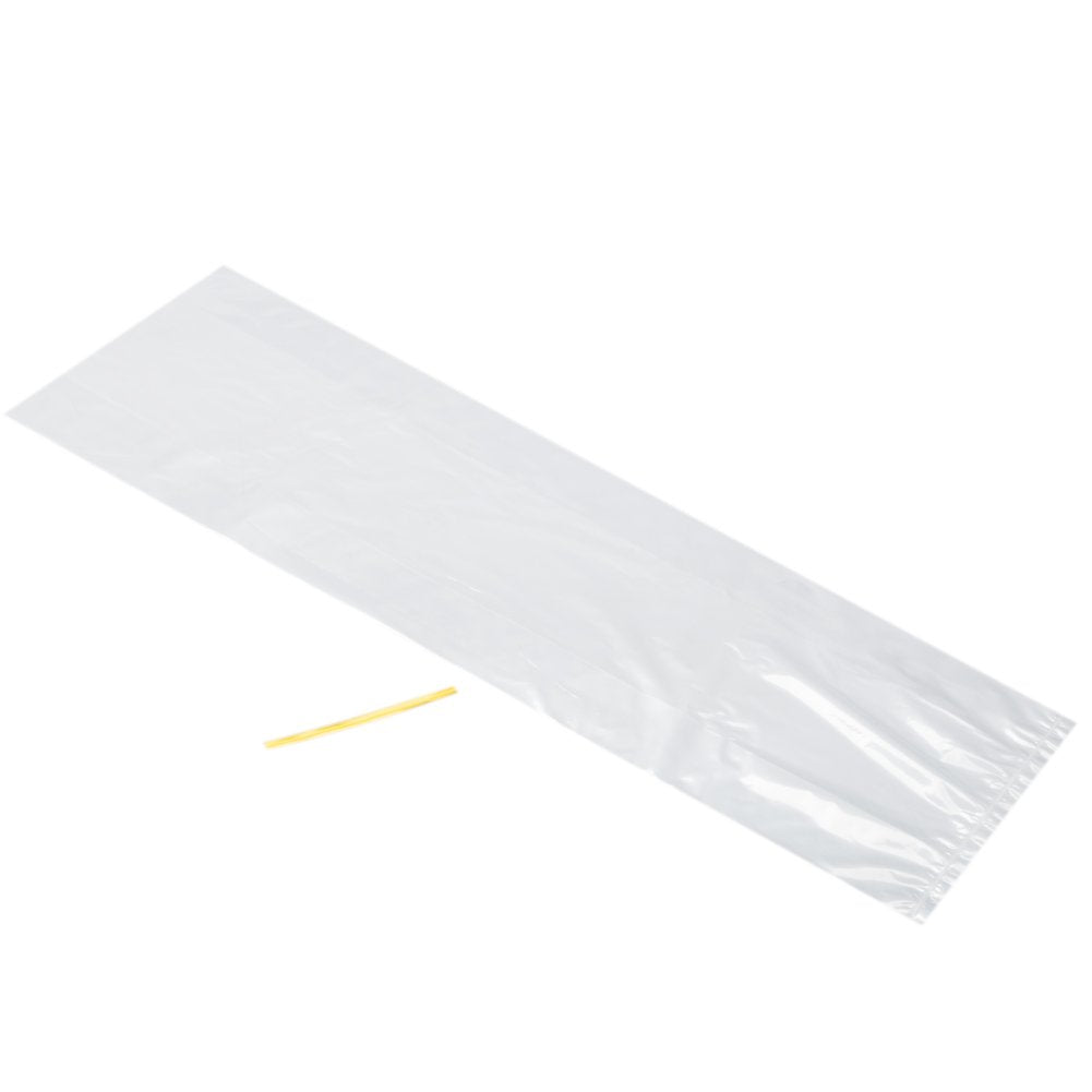 300 Count Belinlen Bread Loaf Bags With Free Twist Ties (300 Pack)