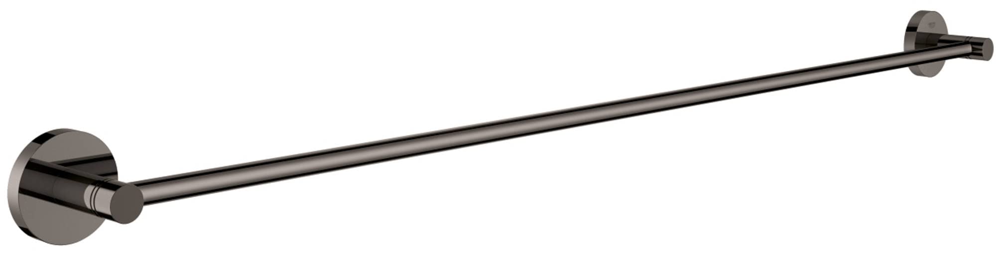 Grohe 40386A01 Essentials Towel-Rail, Hard Graphite