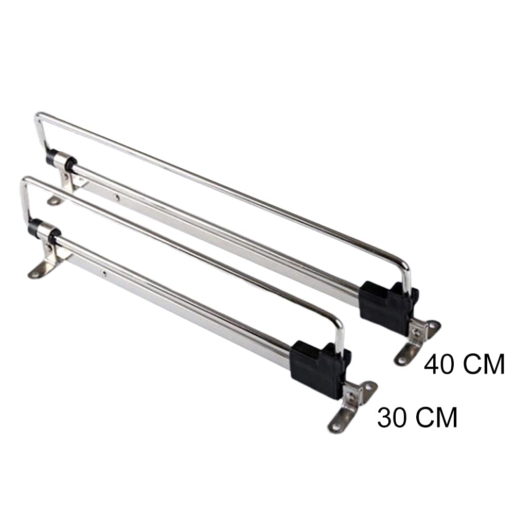 Heavy Duty Retractable Wardrobe Closet Pull Out Rod, Hanger Trousers Pull Out Hanger Rail Telescopic, Closet Rod For Wardrobe Ho