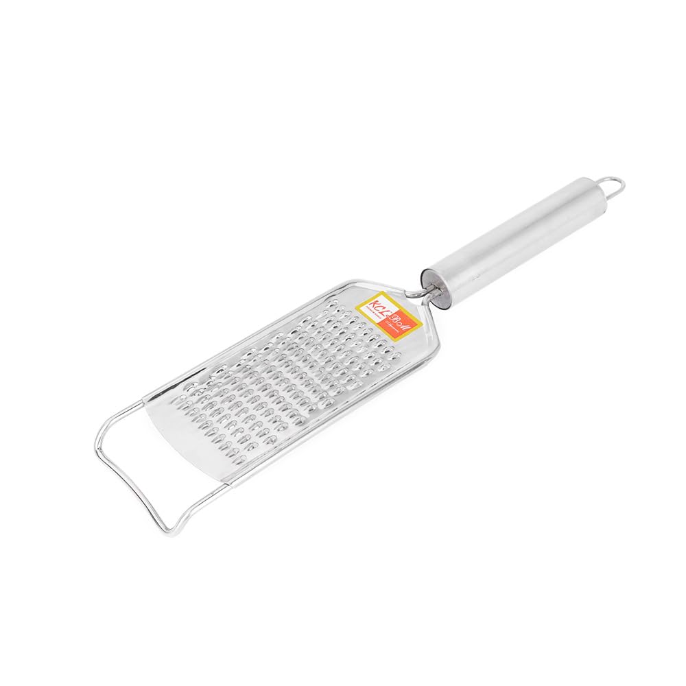 Kcl Stainless Steel Cheese Garlic Vegetable Grater | Coconut And Vegetable Grater For Kitchen | Ss Grater With Support | Ginger 