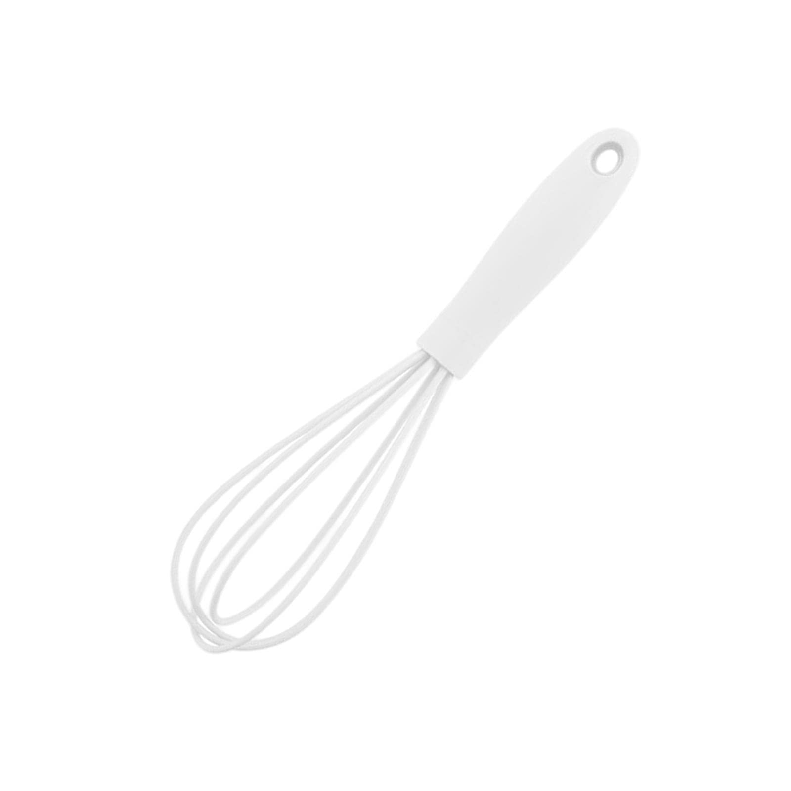 Heavenglow Silicone Whisk Kitchen Utensil Non Scratch Mixer Egg Beater Frothing White | Crafts | Sculpting, Molding & Ceramics |