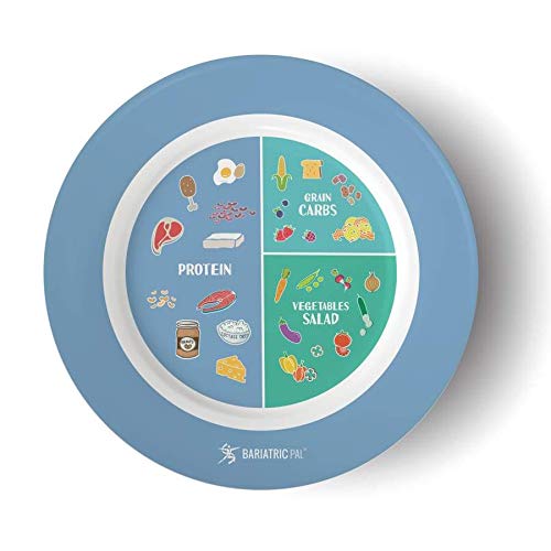 Bariatricpal Bariatric Portion Control Plate 2.0 - Blue