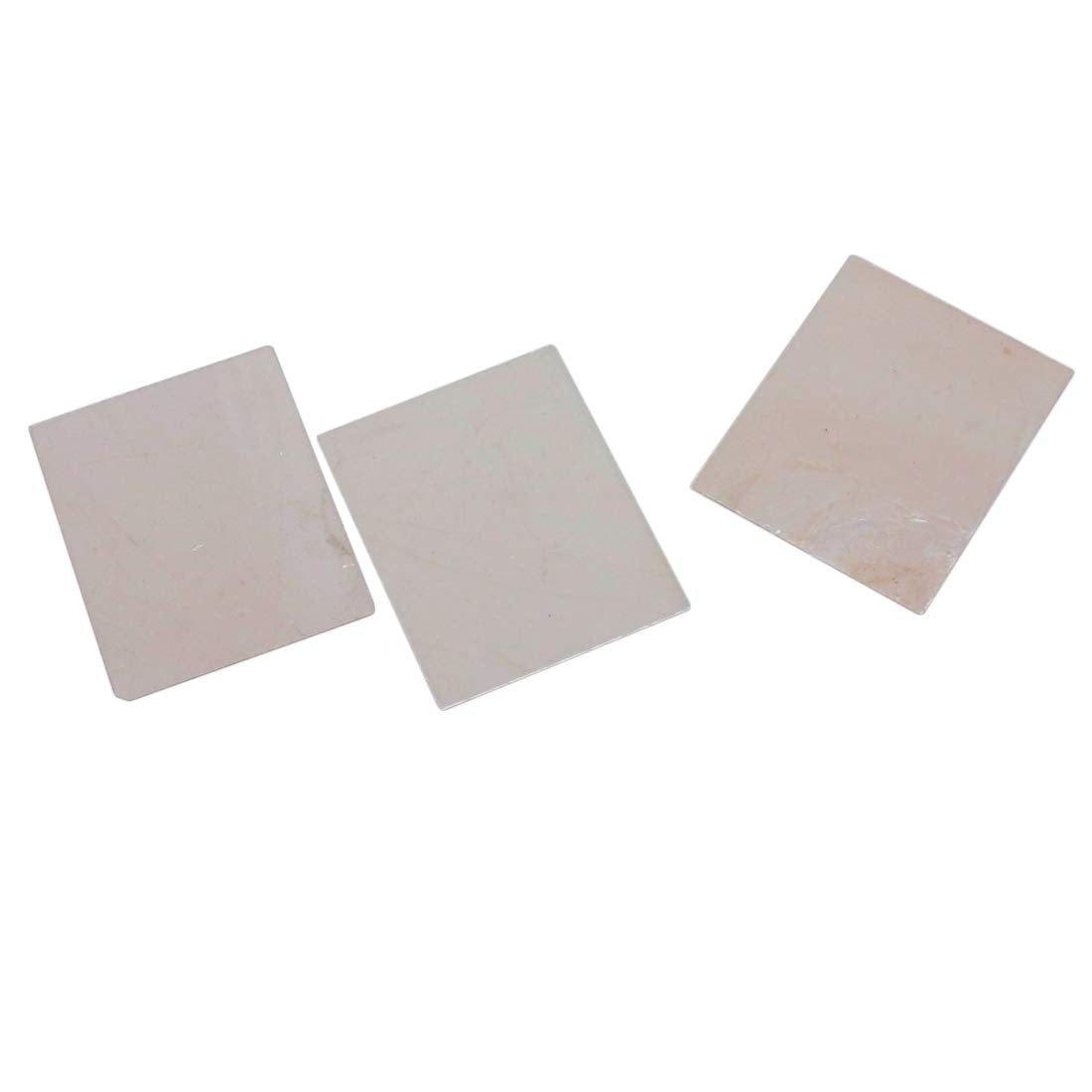 Xiaoyztan Mica Insulating Sheet Replacement Microwave Oven Repairing Parts 25X20Mm 500Pcs