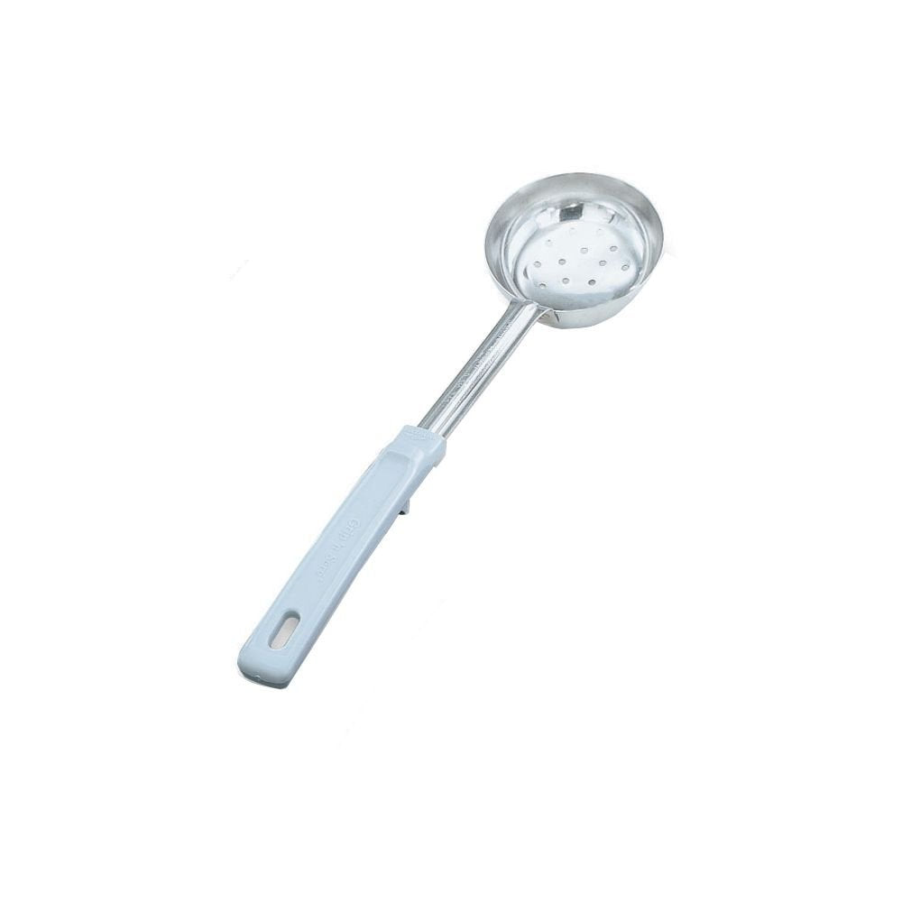 Vollrath Perf. S/S 4 Oz Spoodle W/Gray Grip 'N Serv Handle