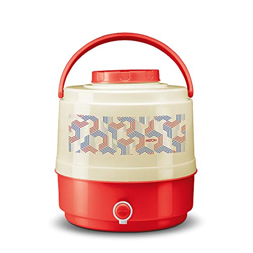 Milton New Kool Musafir 15000 Pu Insulated Water Jug, 15 Litres, Red