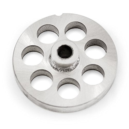 The Sausage Maker - #22 Stainless Steel Meat Grinder Plate With Hub (3/4'')