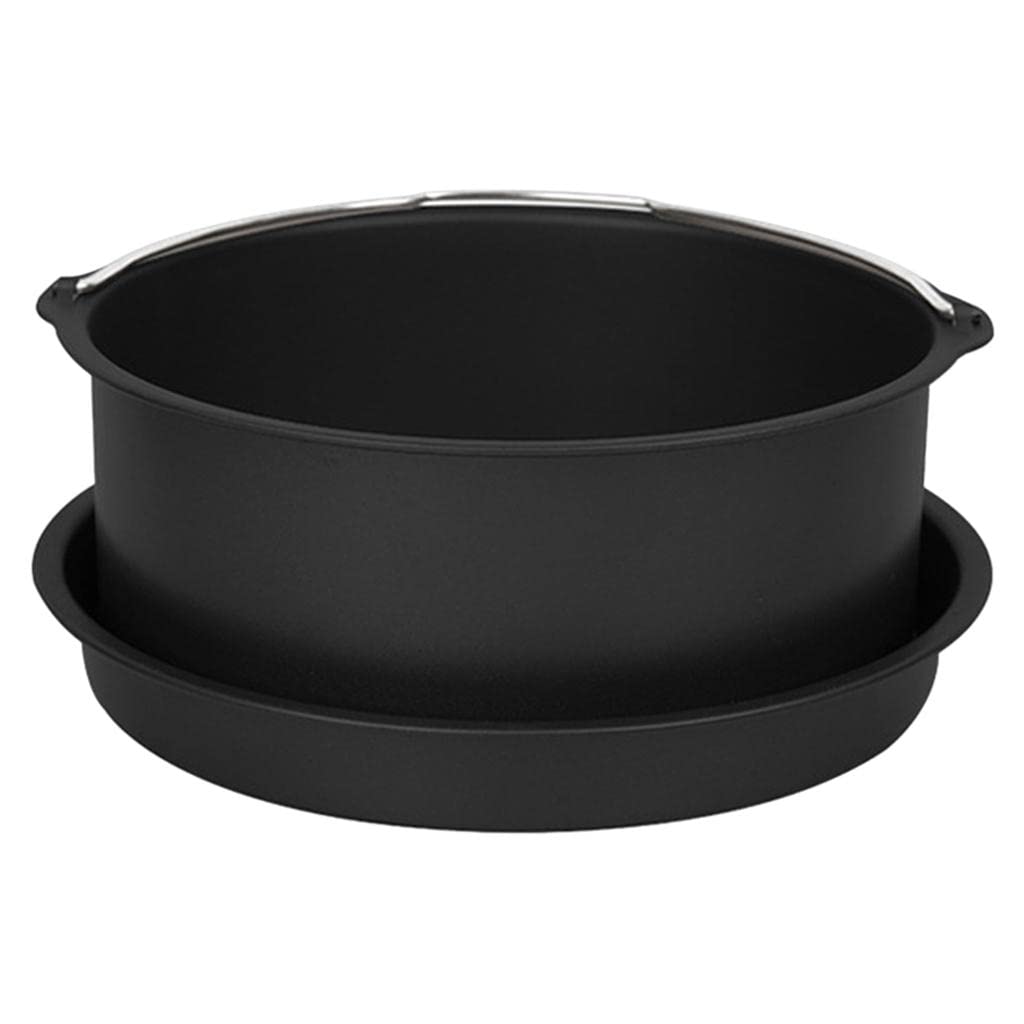 Merishopp 2Pcs Baking Tin Pan Air Fryer Oven Non Stick Cake Barrel Cookware 6 Inch|Home & Garden|Kitchen Dining & Bar|Small Kitc