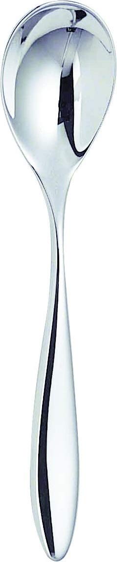 Alessi Mami 5-1/4-Inch Tea Spoon, 18/10 Stainless Steel Mirror Polish, Set Of 6