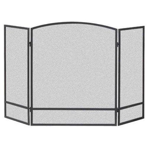 Panacea Products 15951 3-Panel Arch Screen with Double Bar for Fireplace, 29.25 Inch-New Condition