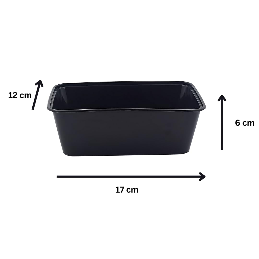 Fresh Seal Reusable Rectangle Plastic Food Storage Containers With Lids- Fridge, Microwave Safe- Ideal For Food Delivery, Kitche