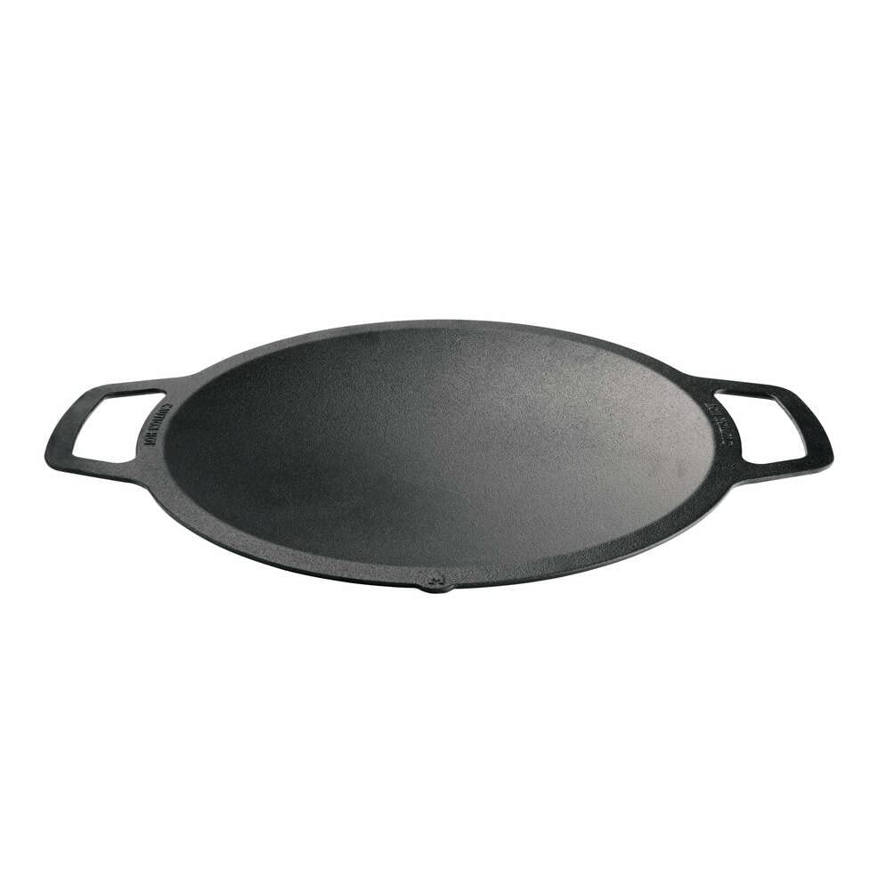 Solo Stove Large Cast Iron Wok Top, Stir Fry Pan, Cooktop for Bonfire and Yukon fire pit, Fireplace accessory, Cooking surface: 