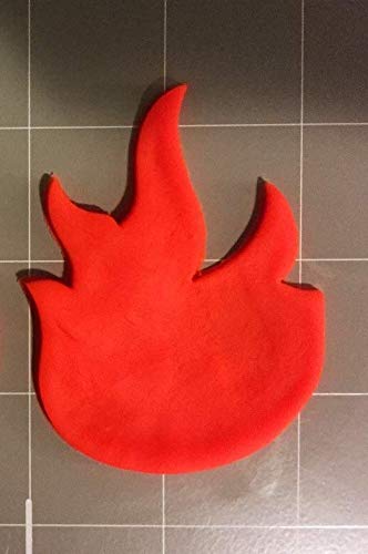 Fire Flame Cookie Cutter (1 Inch)