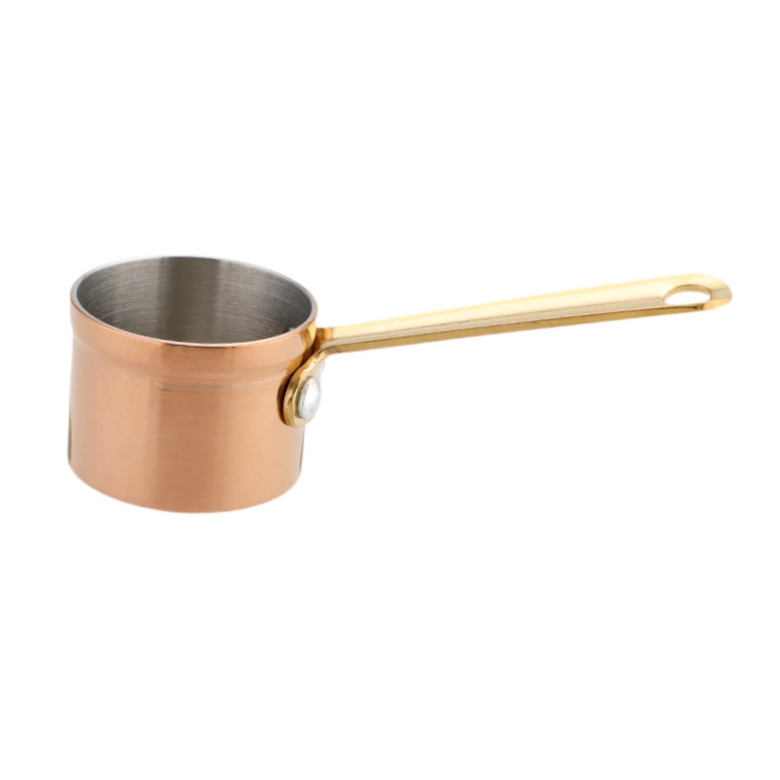 The Style Sutra Mini Sauce Pan Stainless Steel Non Stick Saucepot For Baking Serving Cooking 100Ml|Home & Garden|Home & Garden|1
