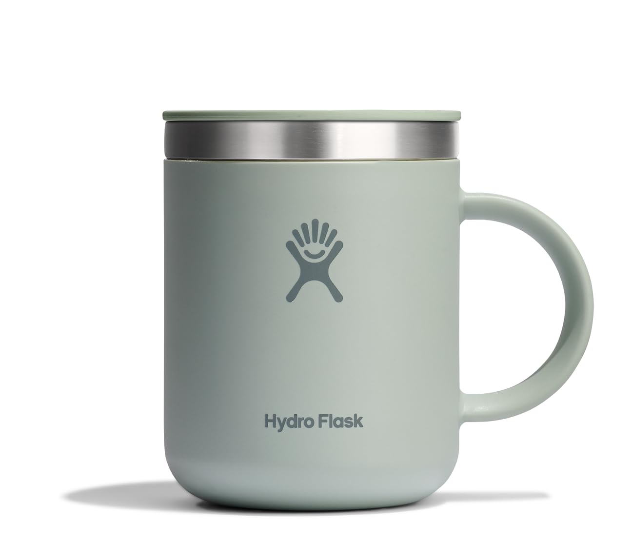 Hydro Flask Coffee Mug - Insulated Stainless Steel, Non Spill, Leak Resistant Travel Mug 12 Oz Agave Green