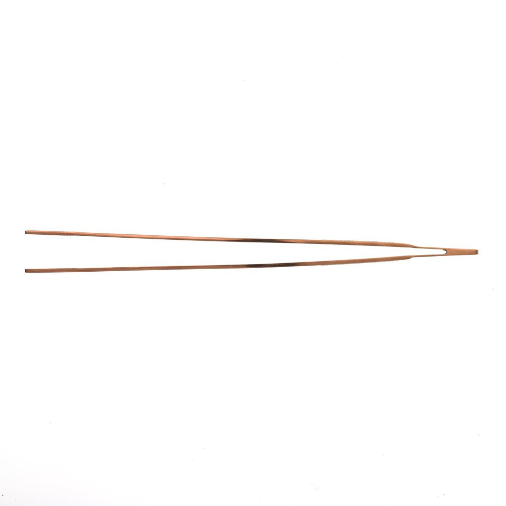 Mercer Culinary Offset Precision Plus Chef Plating Tong, 7-7/8 Inch Tip, Rose Gold