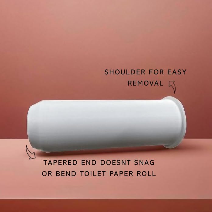 Parabellum Designs Tp Glide Roller - Toilet Paper Holder Rod Replacement, Friction-Free Insert For Smooth Bathroom Use - Made In