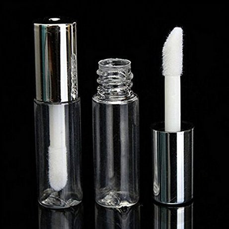12Pcs 1.2Ml Mini Plastic Empty Lip Gloss Tube Diy Makeup Lip Balm Container Tubes