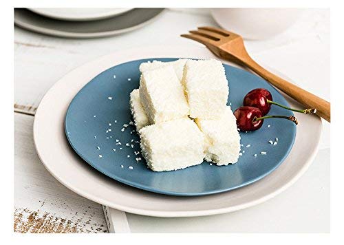 Socosy Creative Ceramic Dinner Plate/Dessert Plate/Appetizer Plate/Salad Dish/Steak Plate/Service Plate For Party Kitchen - 10 I