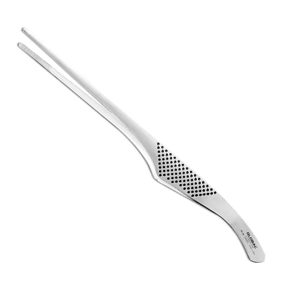 Global Classic Stainless Steel 1175 Inch Pincetutility Tongs