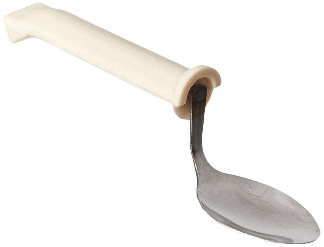 Sammons Preston Plastic Handle Swivel Teaspoon, Adaptive Utensils, 6'' Long