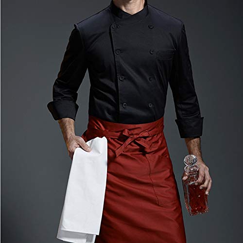 3Nh Pack Of 1 Multiutility Apron (Color: Black, Size: Xxxl, Material: Cotton)