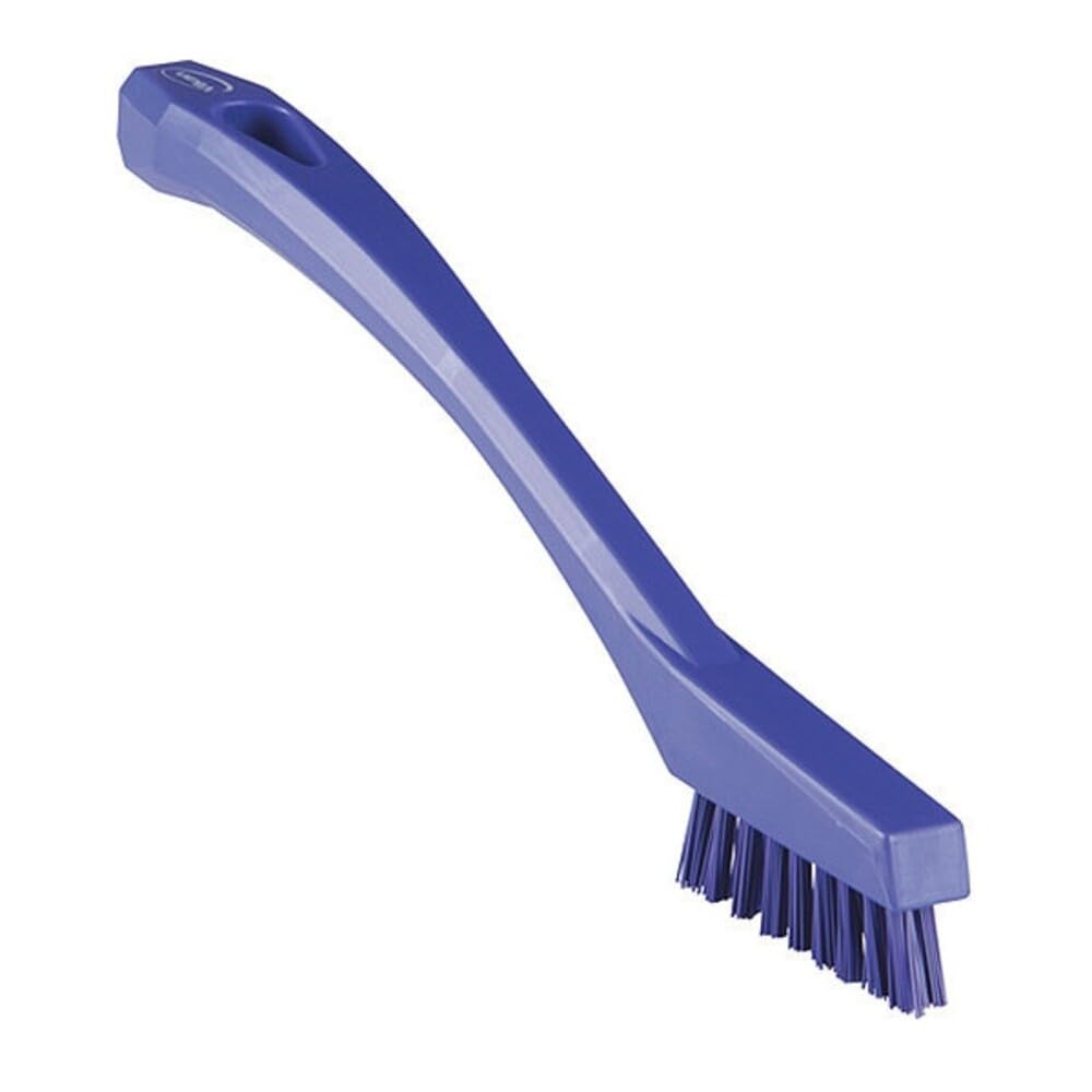 Vikan 44018 Brush,Detail,Stiff,9 x .5,PP/PBT,Purple