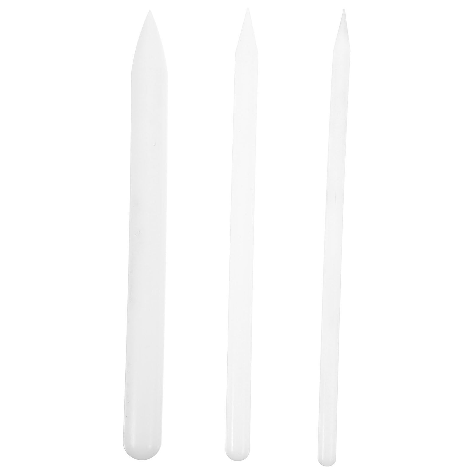 Hemoton 3Pcs Fondant Modeling Tools Fondant Cake Decorating Tools Plastic Fondant Carving Sculpting Pen Gum Paste For Cake Decor