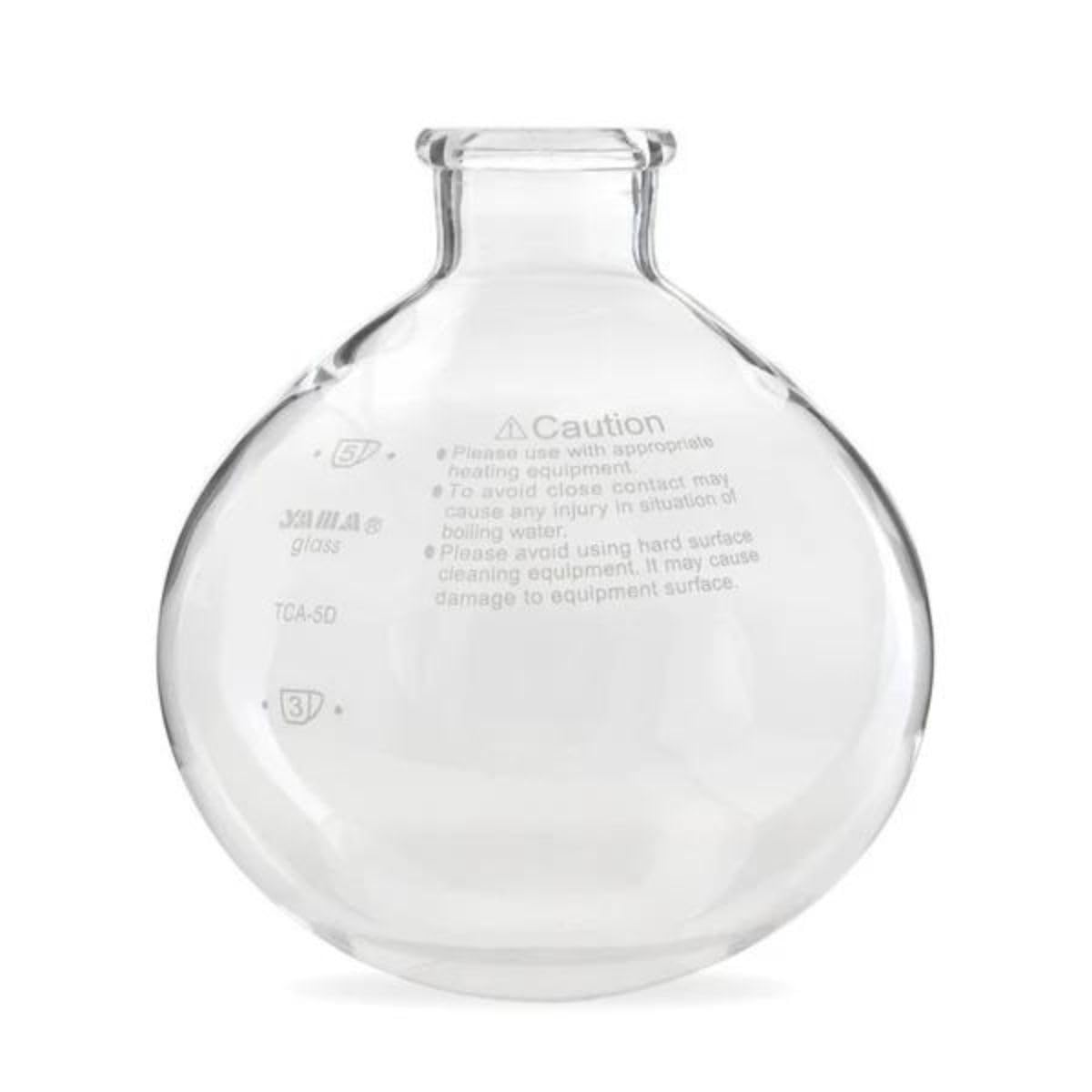 Yama Tca5D Borosilicate Glass Bottom Beaker Replacement For 5 Cup Table Top Siphon Coffee Maker