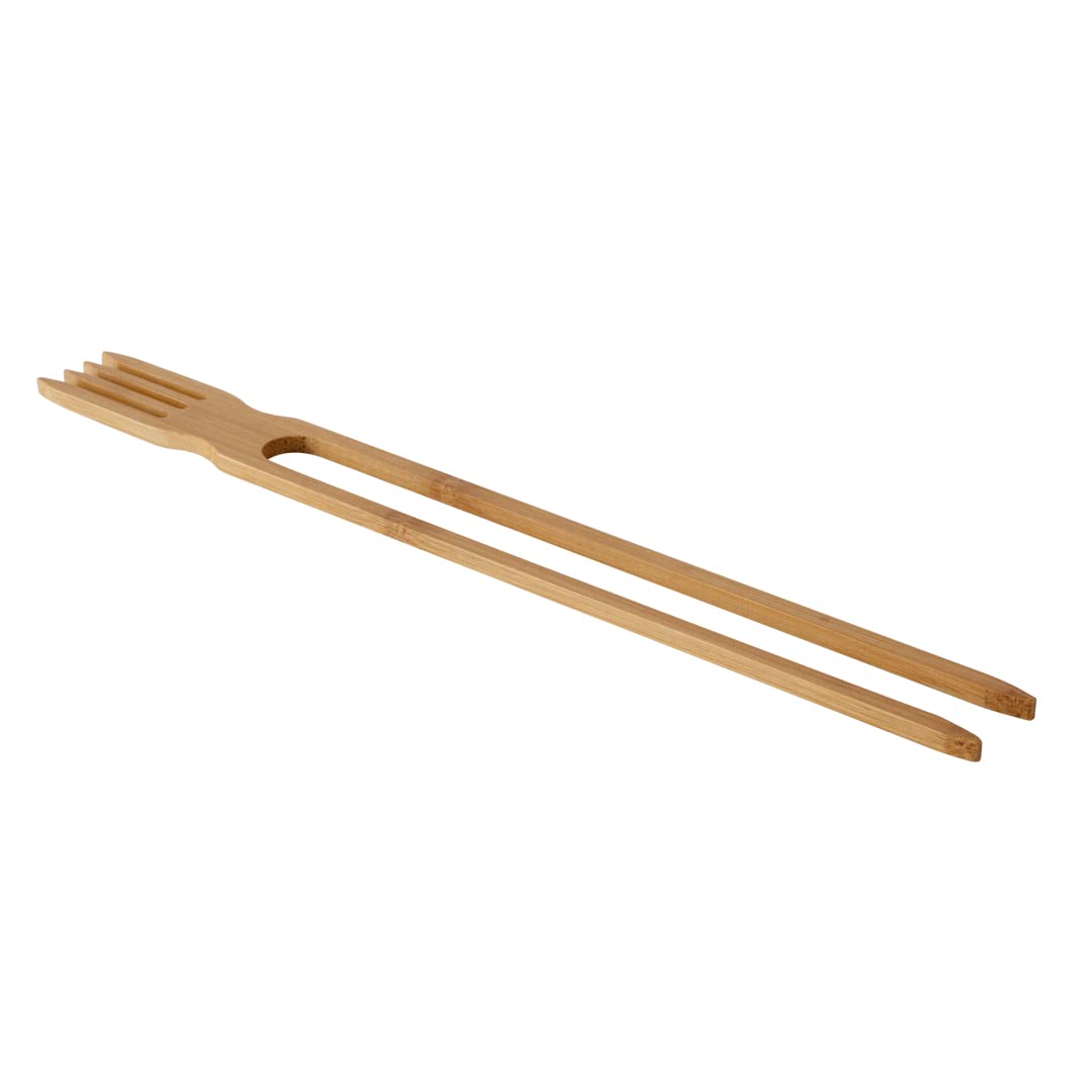 Restaurantware 10 Inch All-In-One Chopsticks With Fork 100 Multi-Functional Chopstick Utensil Combo - Durable Sustainable Bamboo