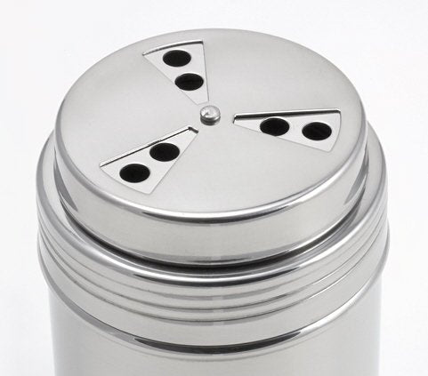 Stainlesslux 75154 Brushed Stainless Steel Spice Shaker/Cheese Shaker - Fine Stainlesslux Kitcheware For Your Home