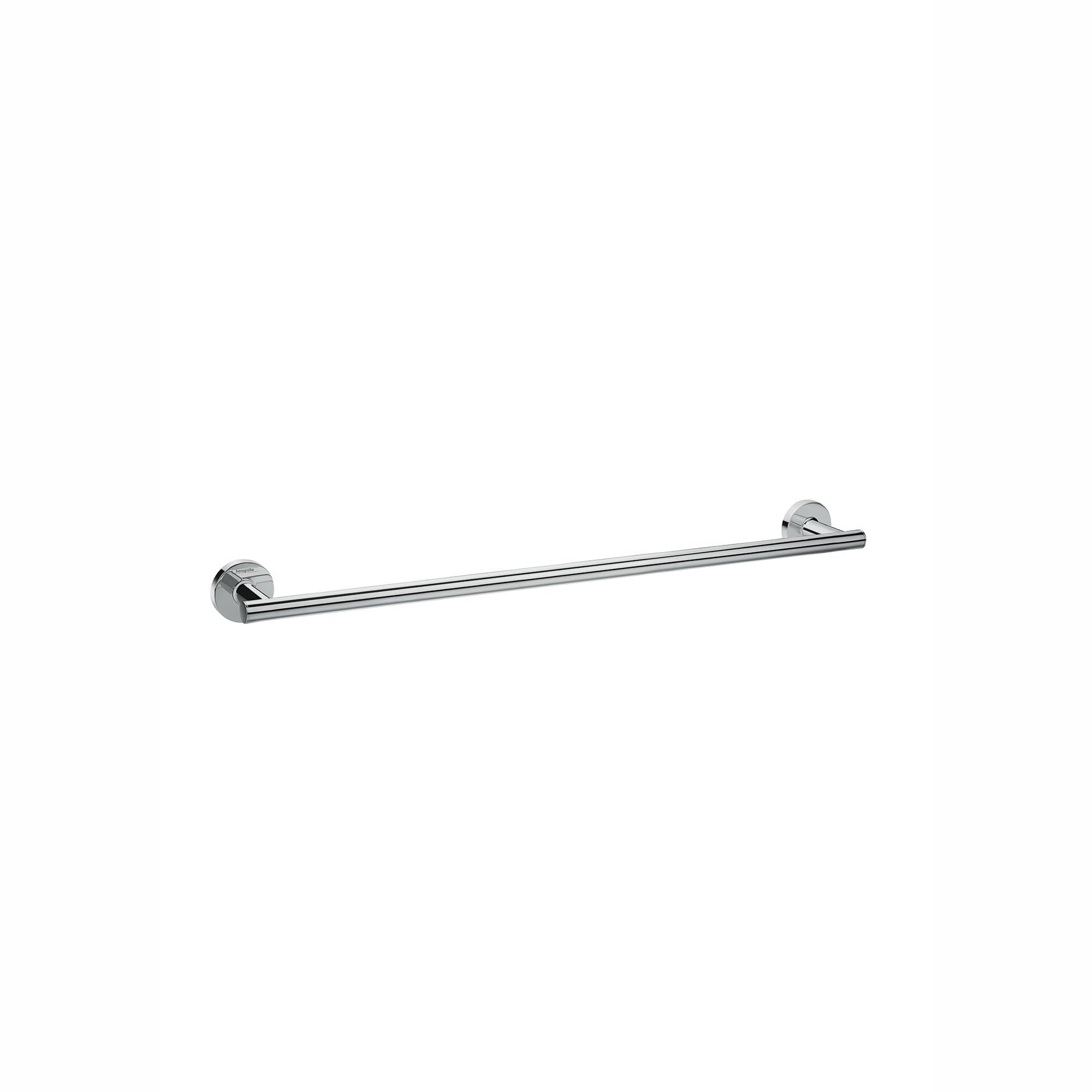 Hansgrohe Towel_Bar, 24' 25-Inch Modern Towel_Bar In Chrome, 41716000