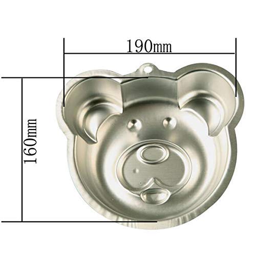 Wotoy 7.8 Inch Panda Head Cake Baking Pan - Aluminum Alloy