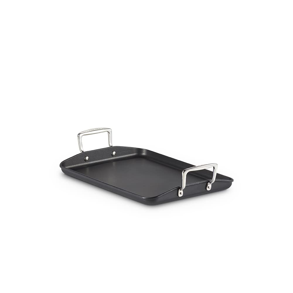 Le Creuset Toughened Nonstick Pro Rectangular Griddle, 10'' X 14''