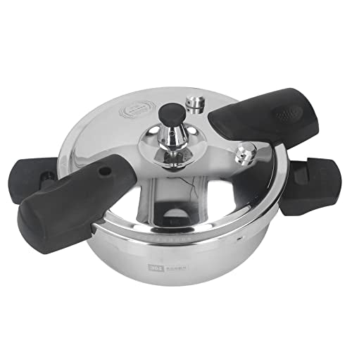 Mini Pressure Cooker, High Hardness Versatile 1.8L Pressure Cooker Cooking Various Foods for Gas Stove