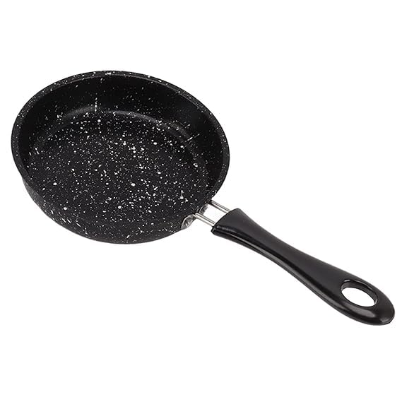 Fizloz NonStick Frying Pan Heavy Duty Thick Iron Flat Pan For Steak, Eggs, Pancakes & Multipurpose Cooking | (20Cm)