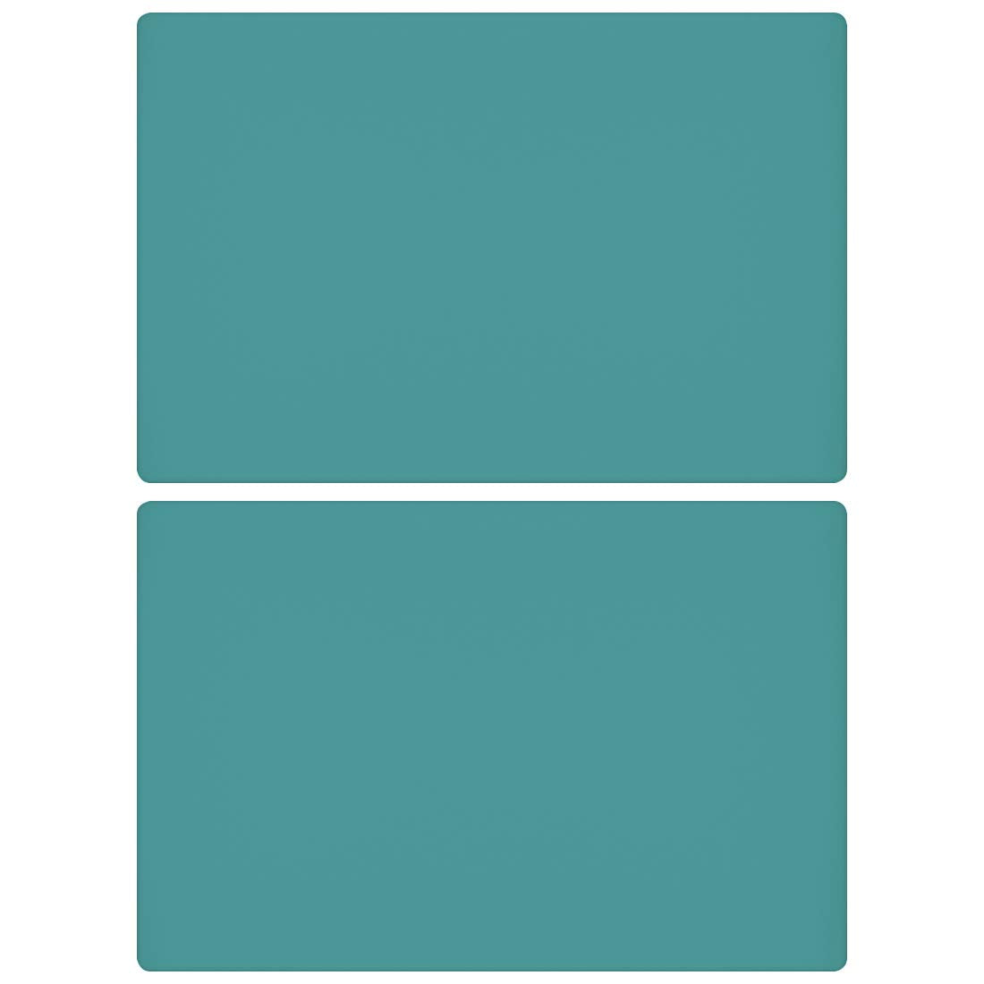 23.6 ' ' By 15.7 ' 'Flexible Silicone Placemat Non Slip Waterproof Heat Resistant Dinner Table Mat (Dark Green-2 Pcs)