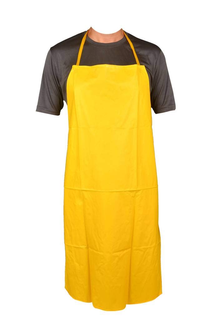 Safety Superior Laminated Pvc Unsupported Acid/Alkali Proof Apron 24inchX36inch Inch