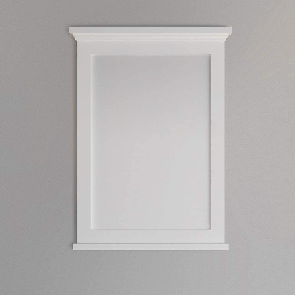 Fresca Windsor 30'' Matte White Bathroom Mirror