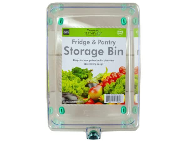 Handy Fridge And Pantry Storage Bin