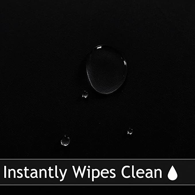 Obstal Fitted Table Clothes For 6 Foot Rectangle Tables, Reversible Waterproof Stain Resistant Elastic Stretch Tablecloth, Wipe